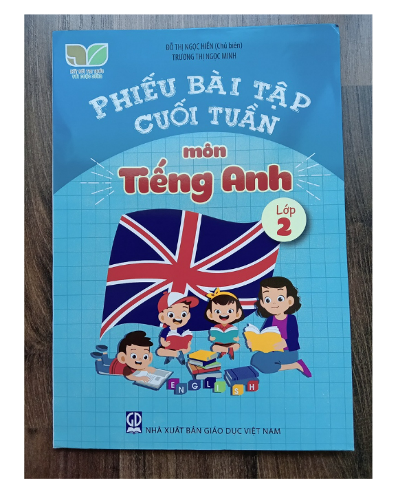 Sách Phiếu bài tập cuối tuần môn Tiếng Anh lớp 2