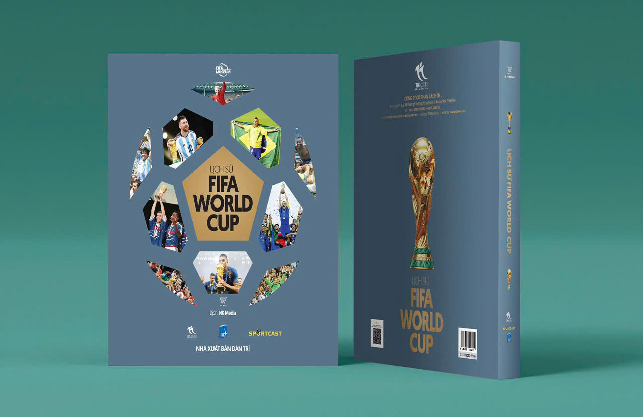 (Bìa cứng, in màu, khổ to) LỊCH SỬ FIFA WORLD CUP – Welbeck – NK Media dịch – TH Books – Bìa Cứng