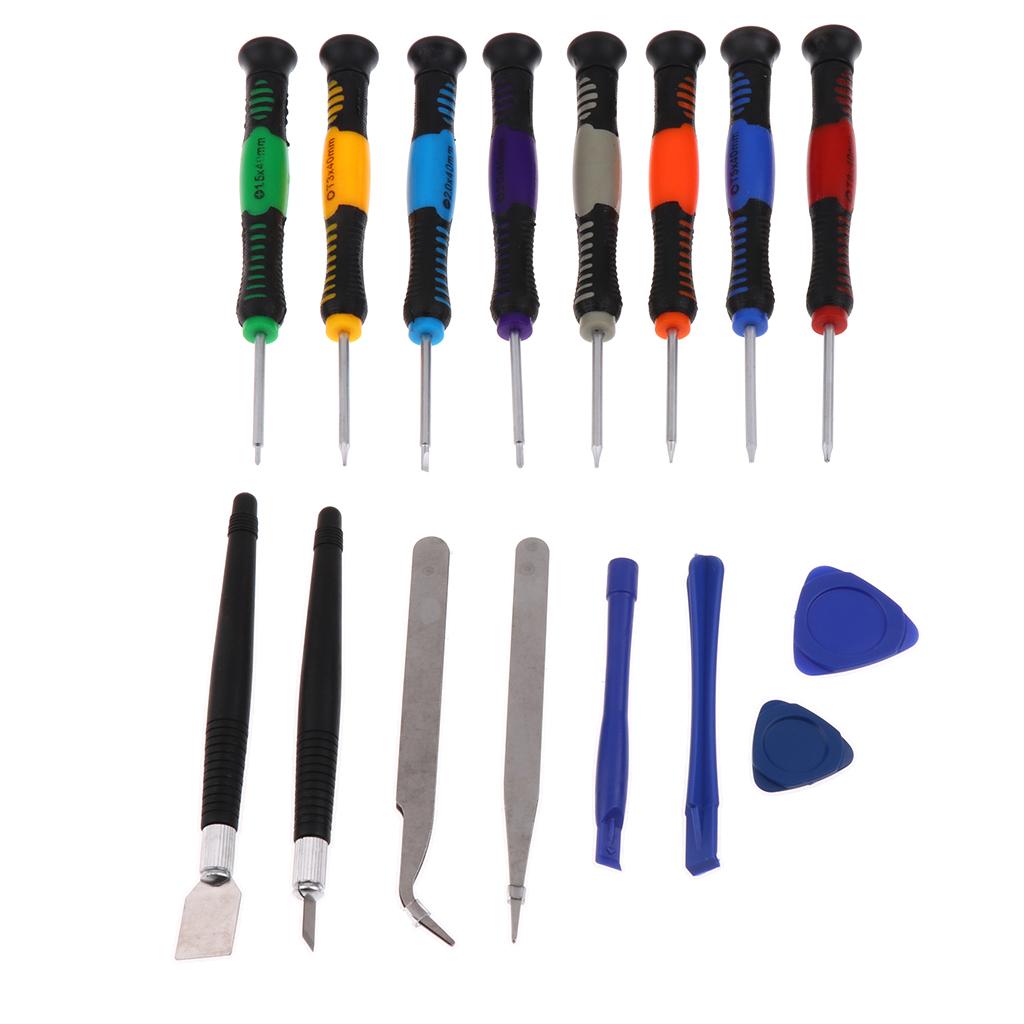 17 in 1 Precision Screwdriver Repair Tool Set Kits for Tablets,Laptops,PC,Smartphones iPad iPhone 6S 6 Plus 5S 5C 5 4S for SAMSUNG Galaxy S6 S7 S8 Edge Plus S5 Note 5 4 More