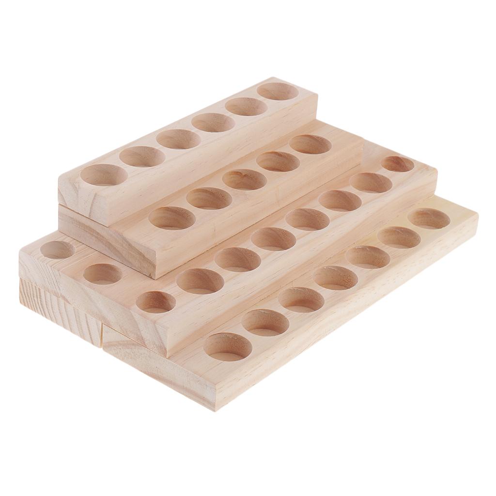 4Tier Essential Oil Aromatherapy Bottles Display Stand Oil Rack Storage Case