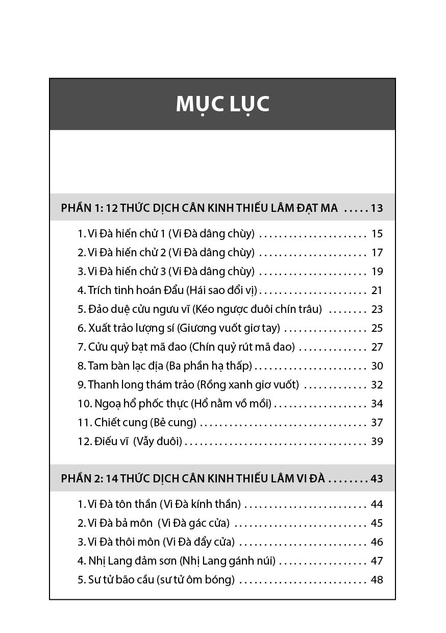 Sách - Dịch cân kinh - Công phu võ học bí truyền của Thiếu Lâm tự