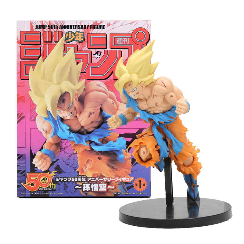 Mô hình Son Goku Super Saiyan – Jump 50th Anniversary Cao 18cm