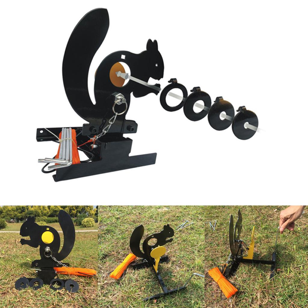 Squirrel Field Target Animal Silhouette Target For Airgun Shooting Practice