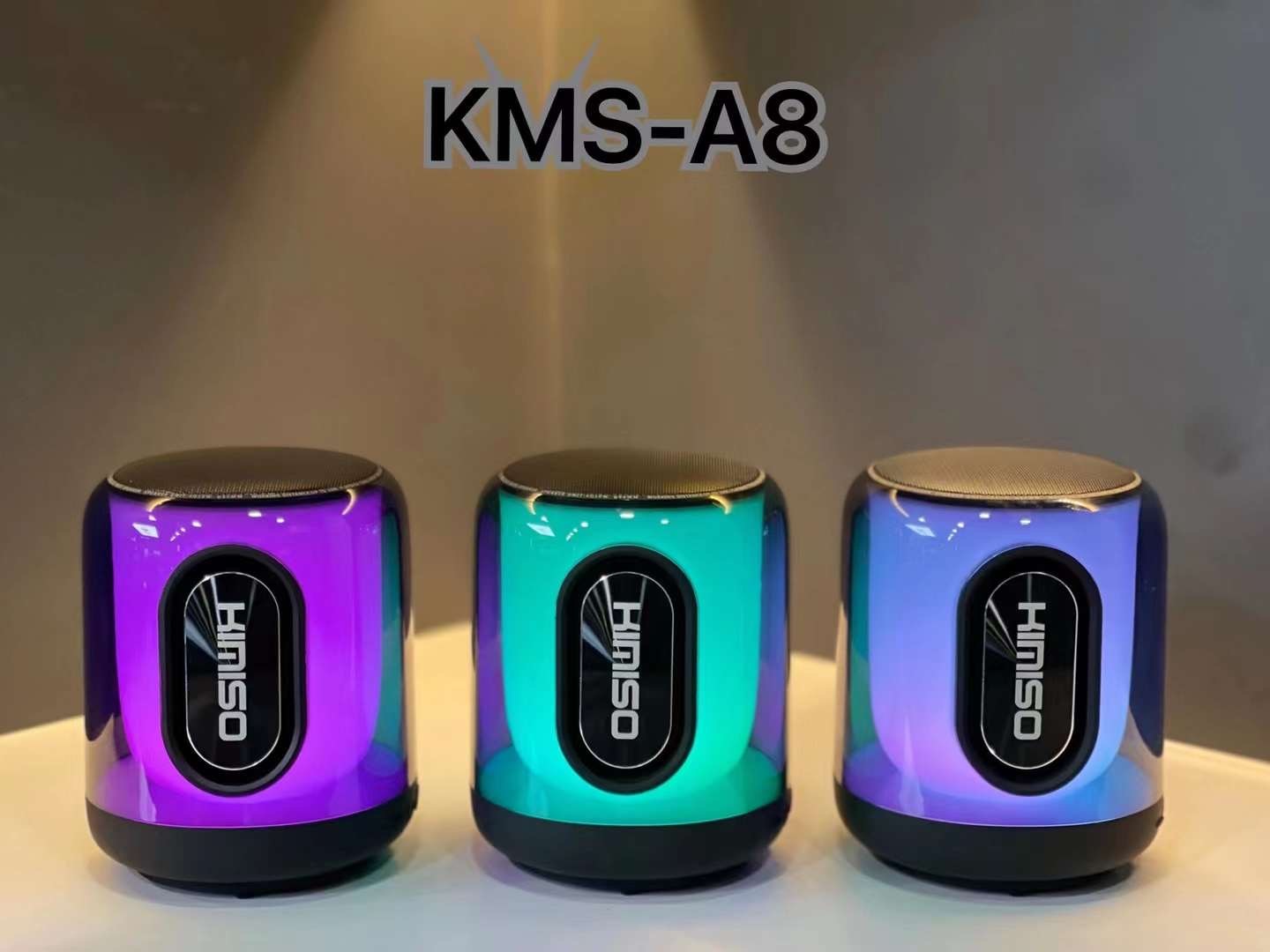 Loa Bluetooth A8 Di Động KMS-A8 mini - Hỗ Trợ Khe Cắm Thẻ Nhớ - USB - Dung Lượng Pin Lớn - JL - HÀNG CHÍNH HÃNG
