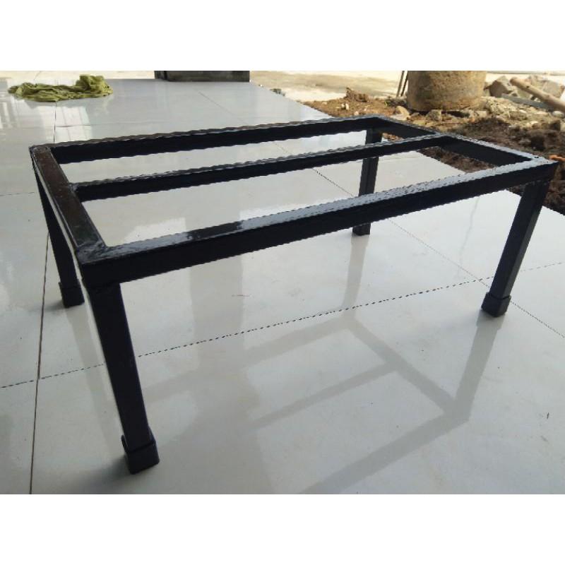 Kệ trồng rau Dài 50,rộng 30, cao 20, hộp kẽm vuông 20mm*20mm-có 1 nan phụ đỡ giữa
