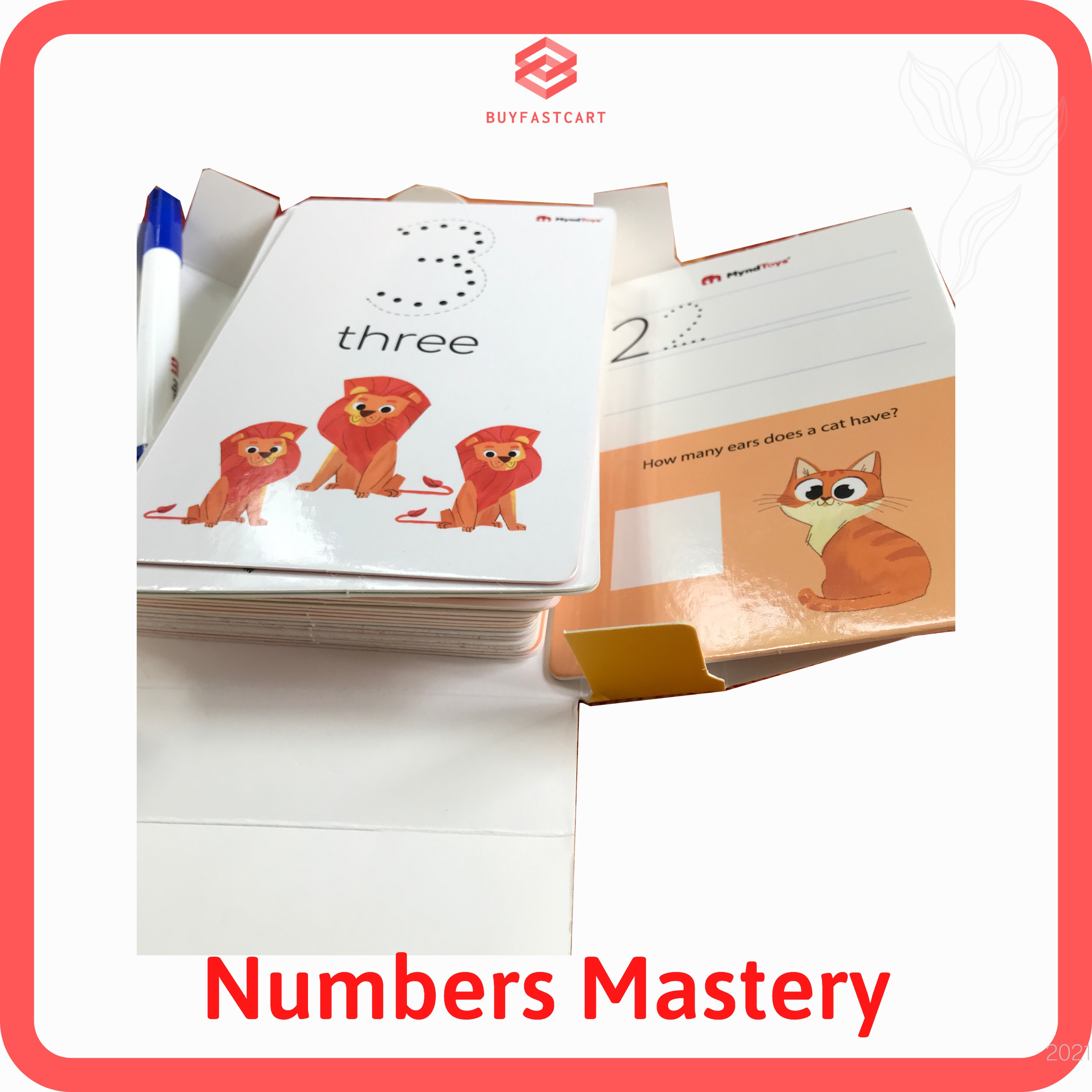 Đồ chơi giáo dục trẻ em MyndToys Encyclopedia - Numbers Mastery phát triển kĩ năng thông minh sáng tạo