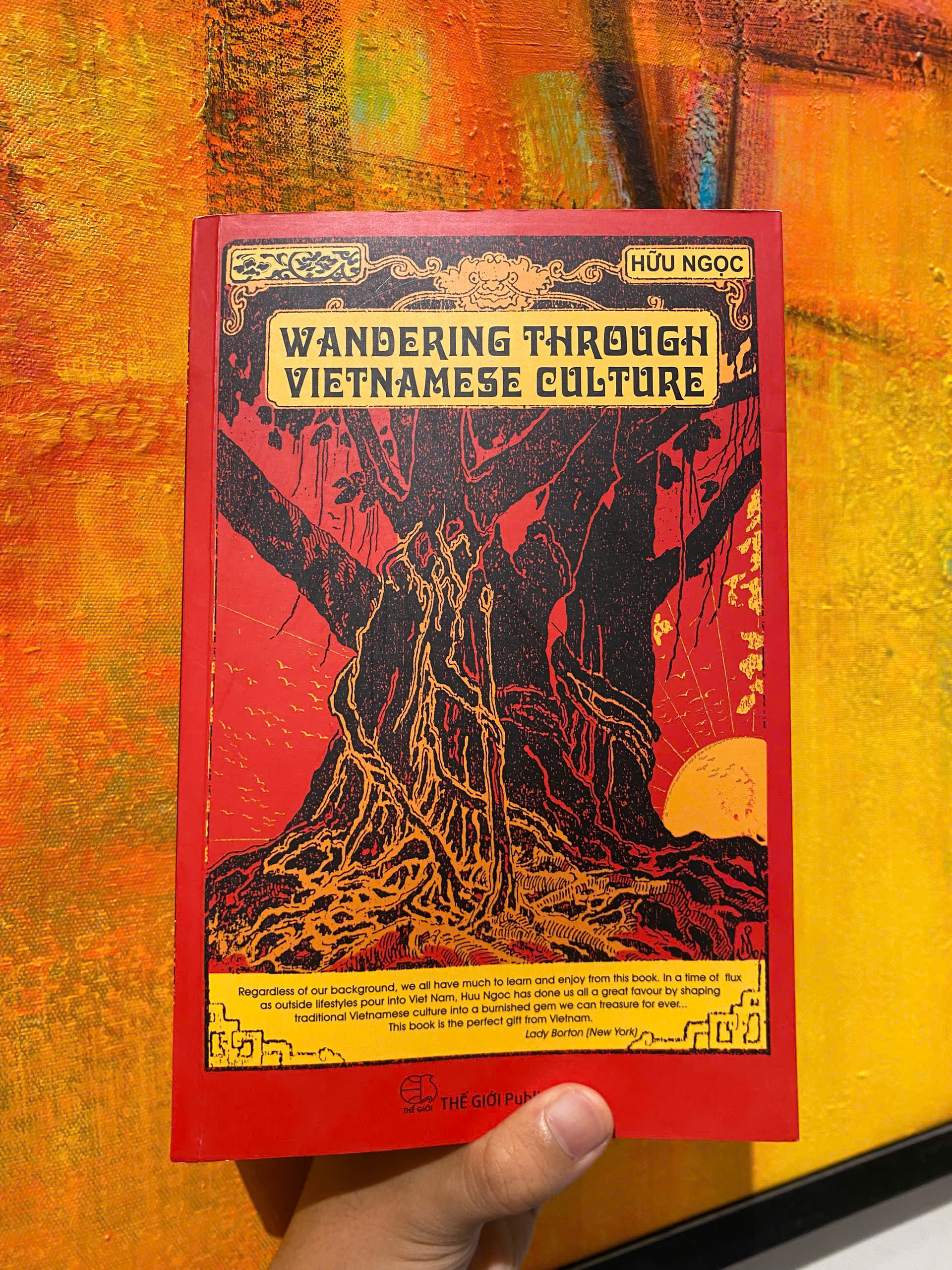 Sách - Wandering Through Vietnamese Culture by Nguyễn Hữu Ngọc  Vietnamese Cultural Book in English