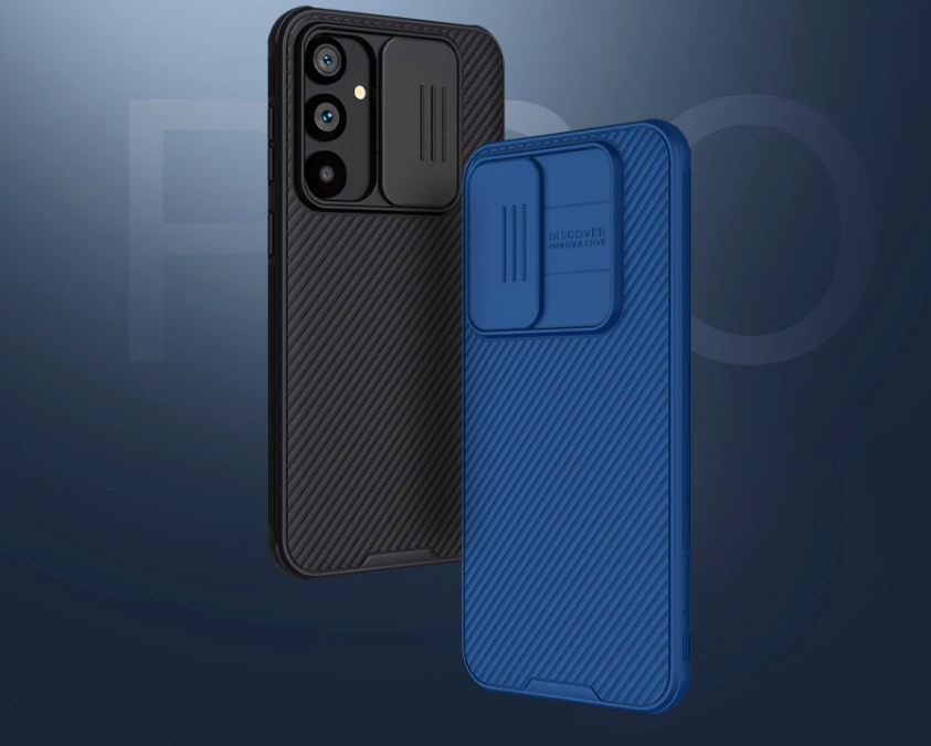 Ốp lưng cho Samsung Galaxy S23 FE bảo vệ camera chống sốc hiệu Nillkin Camshield có khung & nắp đậy bảo vệ Camera - Hàng nhập khẩu