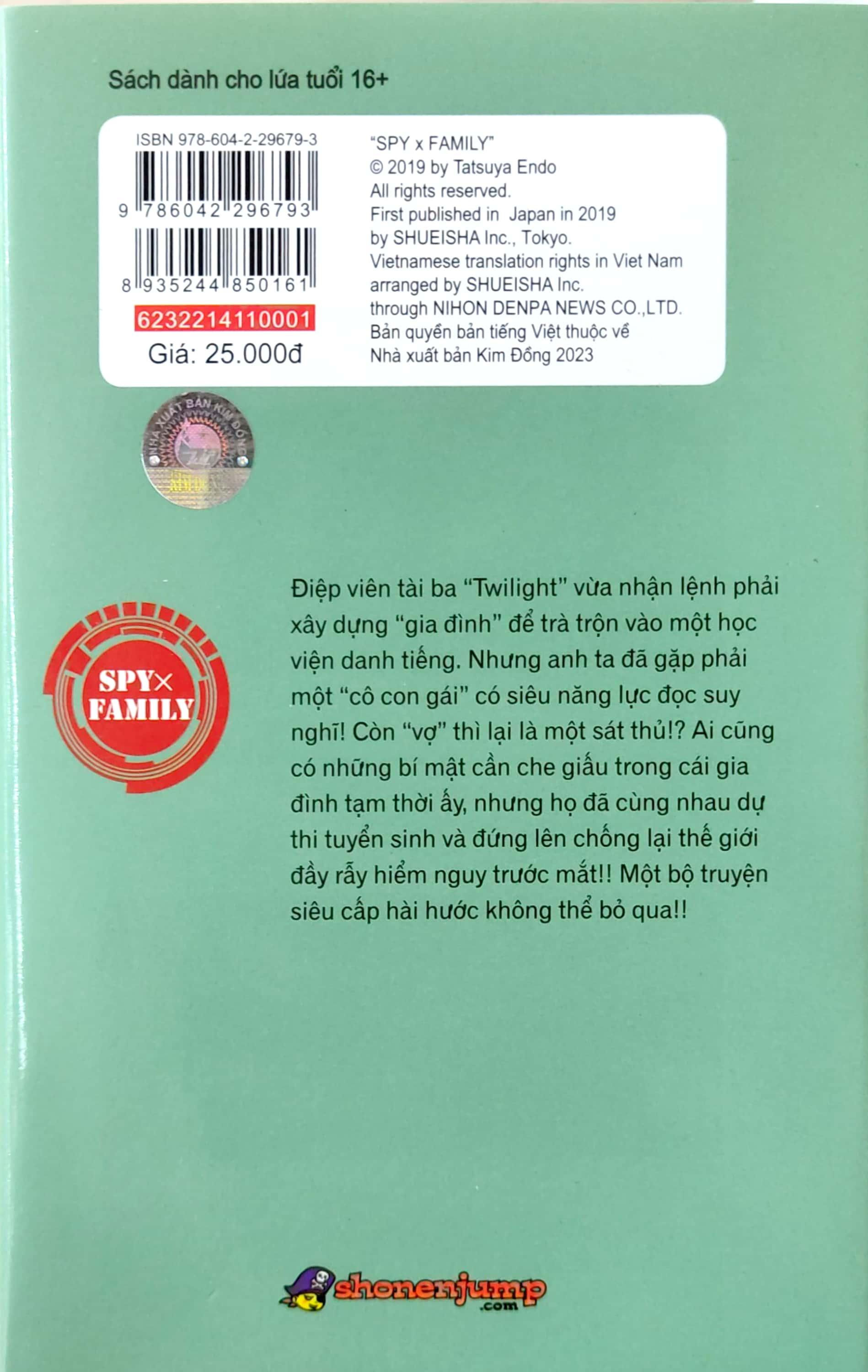 Spy X Family - Tập 1