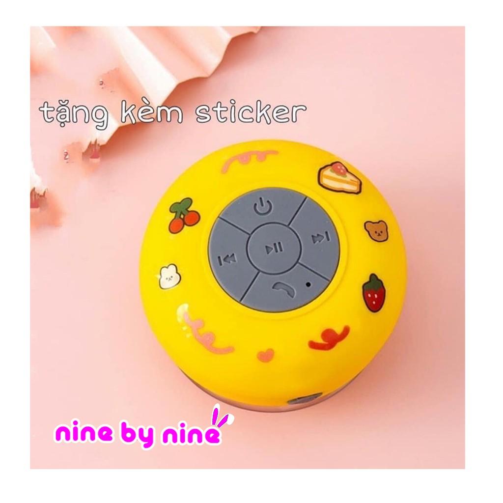 (GIÁ RẺ) LOA Bluetooth NHÀ TẮM CHỐNG THẤM NƯỚC- TẶNG KÈM STICKER