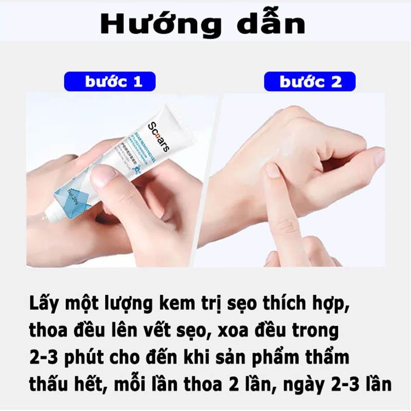 Kem xóa sẹo, loại bỏ hiệu quả các vết sẹo lâu năm, sẹo phẫu thuật, phục hồi và làm sáng các vết rạn da khi mang thai, xó