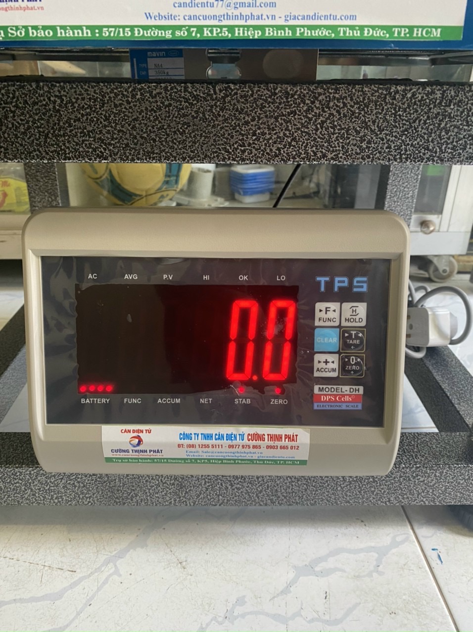 Cân điện tử ghẾ ngồi TPSDH Mức cân 100kg độ đọc 0.02Kg