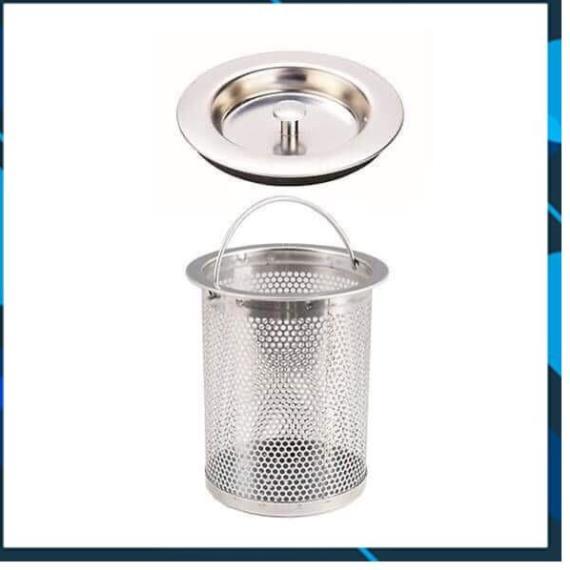 Rọ lọc rác bằng inox có nắp đậy