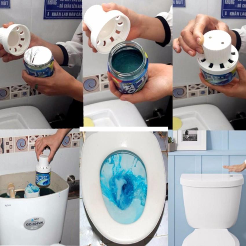 LỌ TẨY VỆ SINH THẢ BỒN CẦU HÀN QUỐC HƯƠNG NGÀN HOA CHUYÊN TẨY RỬA KHỬ MÙI TOLET NGĂN CHẶN VI KHUẨN , MÙI HÔI