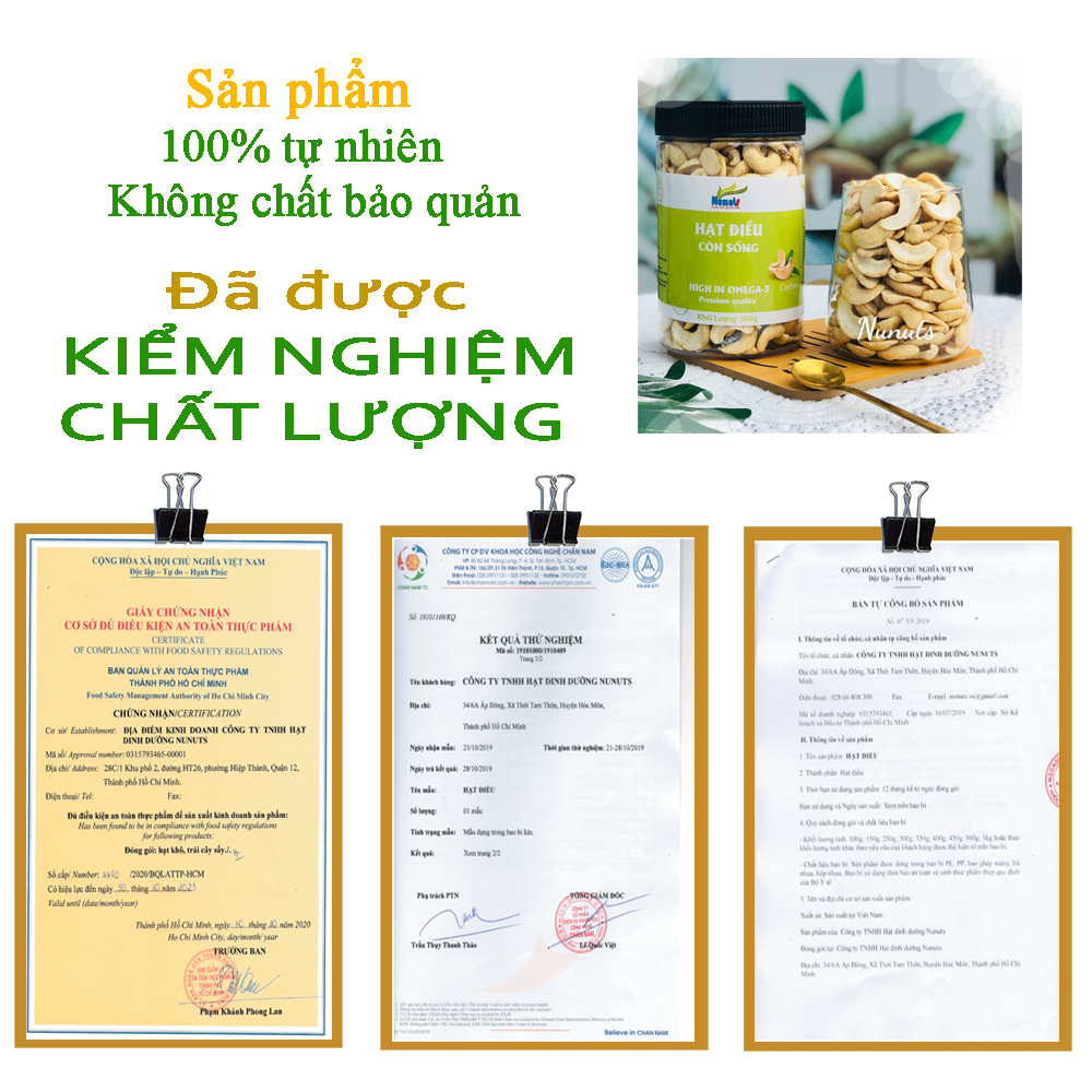 Hạt điều sống làm sữa, lọai 1/2 hạt mảnh lớn, hạt mùa vụ mới, làm sữa thơm ngon, béo ngậy rất tốt cho sức khỏe cả gia đình.