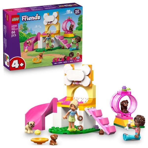 Đồ Chơi Lắp Ráp Khu Vui Chơi Cún Con - Lego Friends 42665 (66 Mảnh Ghép)