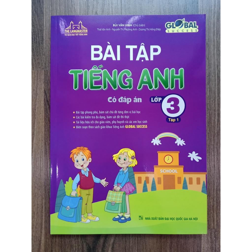 Sách - GLOBAL SUCCESS - Bài tập tiếng anh lớp 3 tập 1