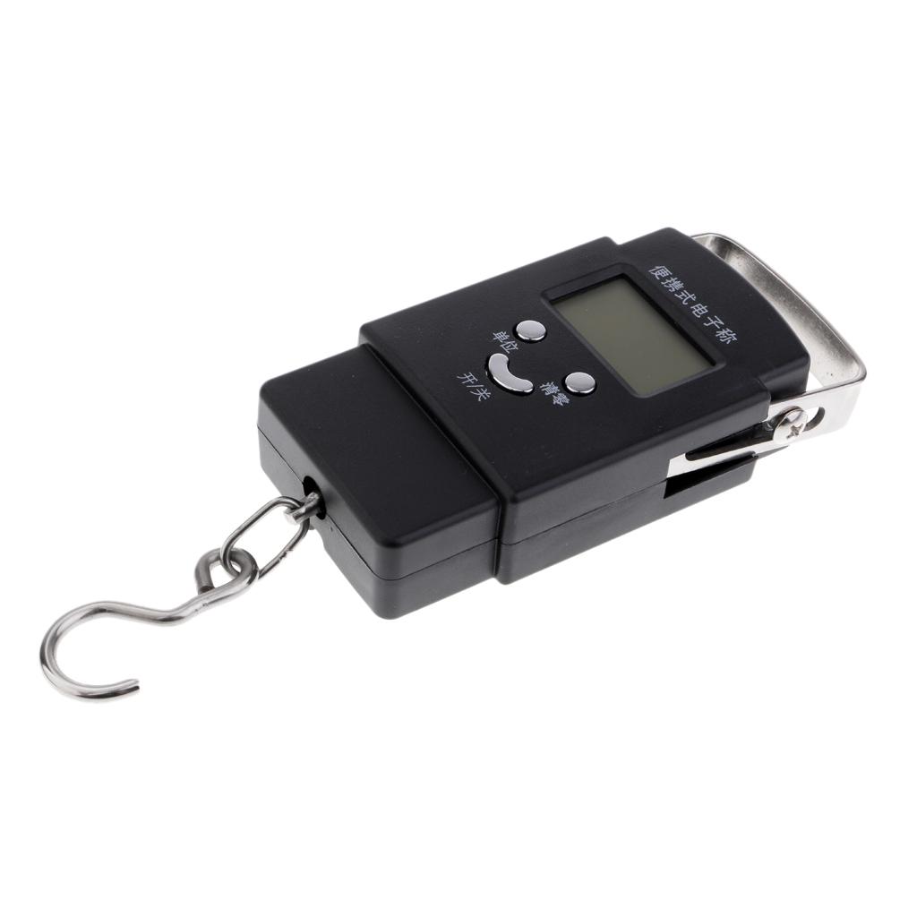 LCD Electronic Balance Digital Fishing Hook Hanging Scale Green Backlight