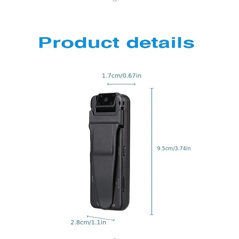 1 PCHD Mini WiFi Micro Camera Không Dây Đầu Ghi Hình Ip Tầm Nhìn Ban Đêm Phát Hiện Chuyển Động Máy Quay Hỗ Trợ Ẩn Thẻ TF 1080P