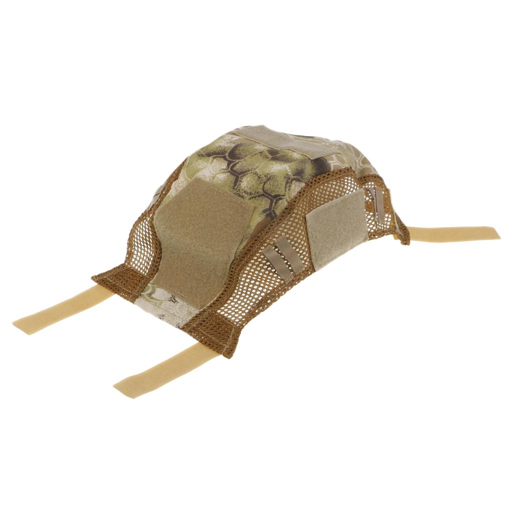 Camouflage Nylon Army Game Gear Combat Helmet Accessories Cover for Fast Helmets