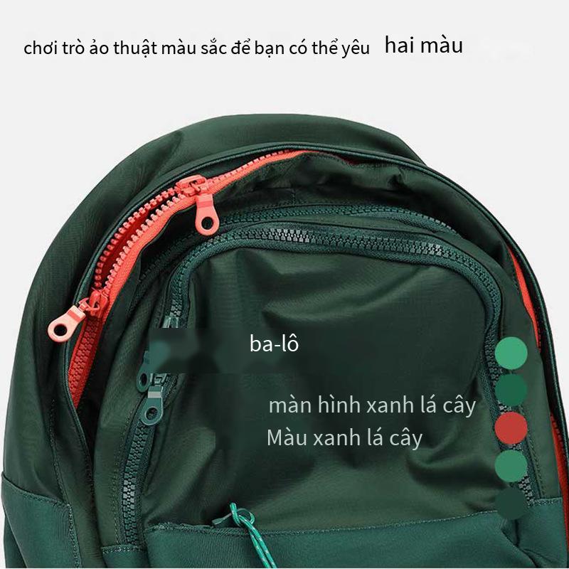 Cặp đi học phong cách mới nhất dành cho nữ sinh viên đại học Nhật Bản giản dị đơn giản sức chứa lớn ba lô máy tính dành cho học sinh trung học cơ sở ba lô thiết kế thương hiệu thủy triều