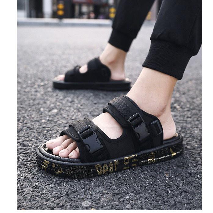 Giầy Sandal Nam Nữ Đế Chữ - quai hậu nam nữ học sinh quai ngang Đế Chữ Mẫu Mới giá rẻ