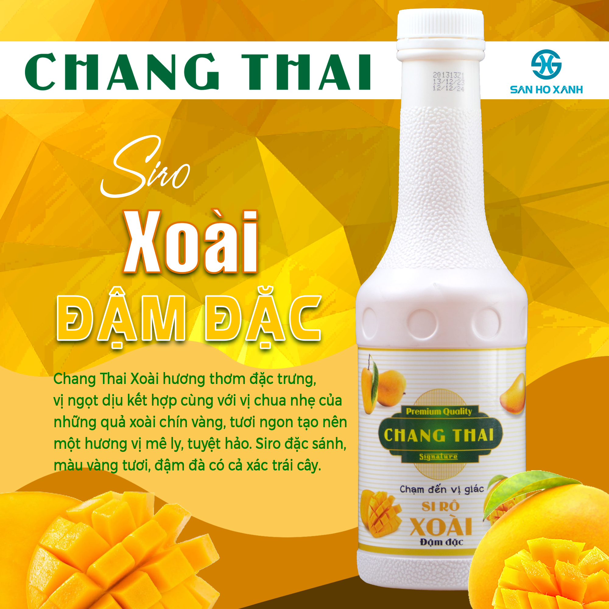 Si Rô CHANG THAI 1000ml - 16 Vị Trái Cây Tự Nhiên