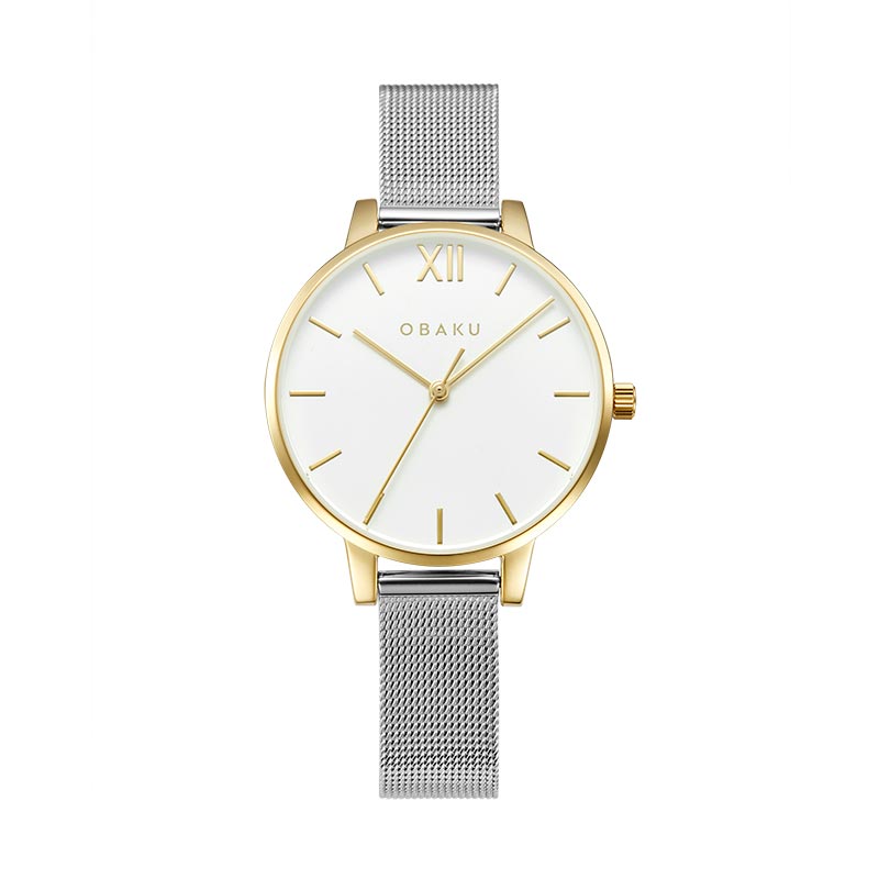 Đồng hồ đeo tay nữ hiệu Obaku V209LXGIMC2
