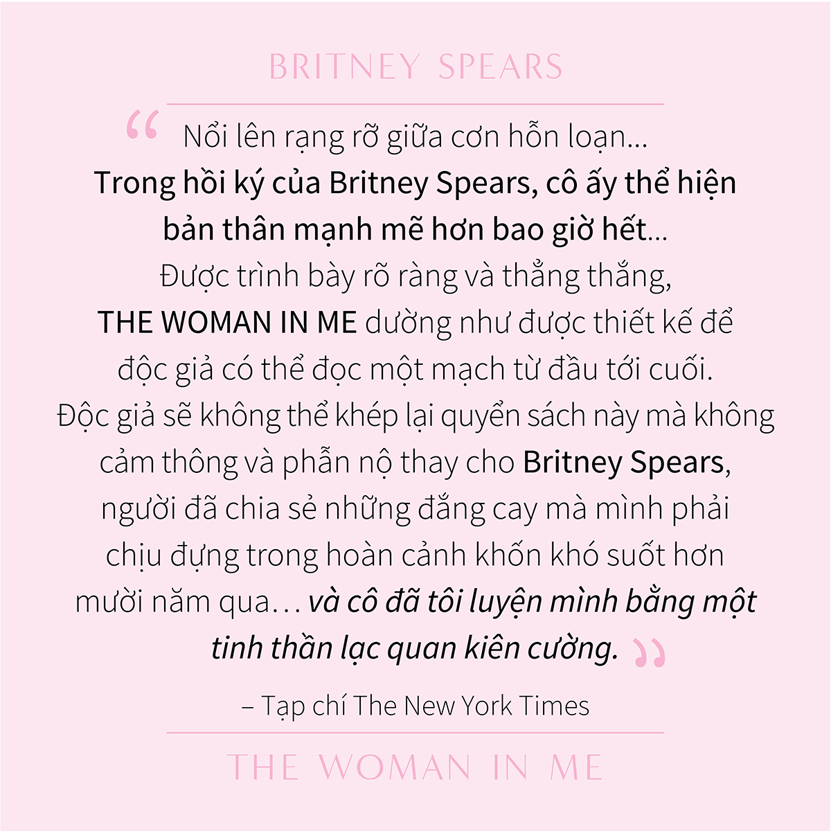 Britney Spears - Người Đàn Bà Trong Tôi