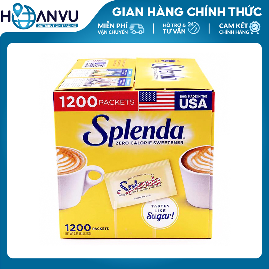 Đường ăn kiêng Splenda Zero Calorie - date 05.2025