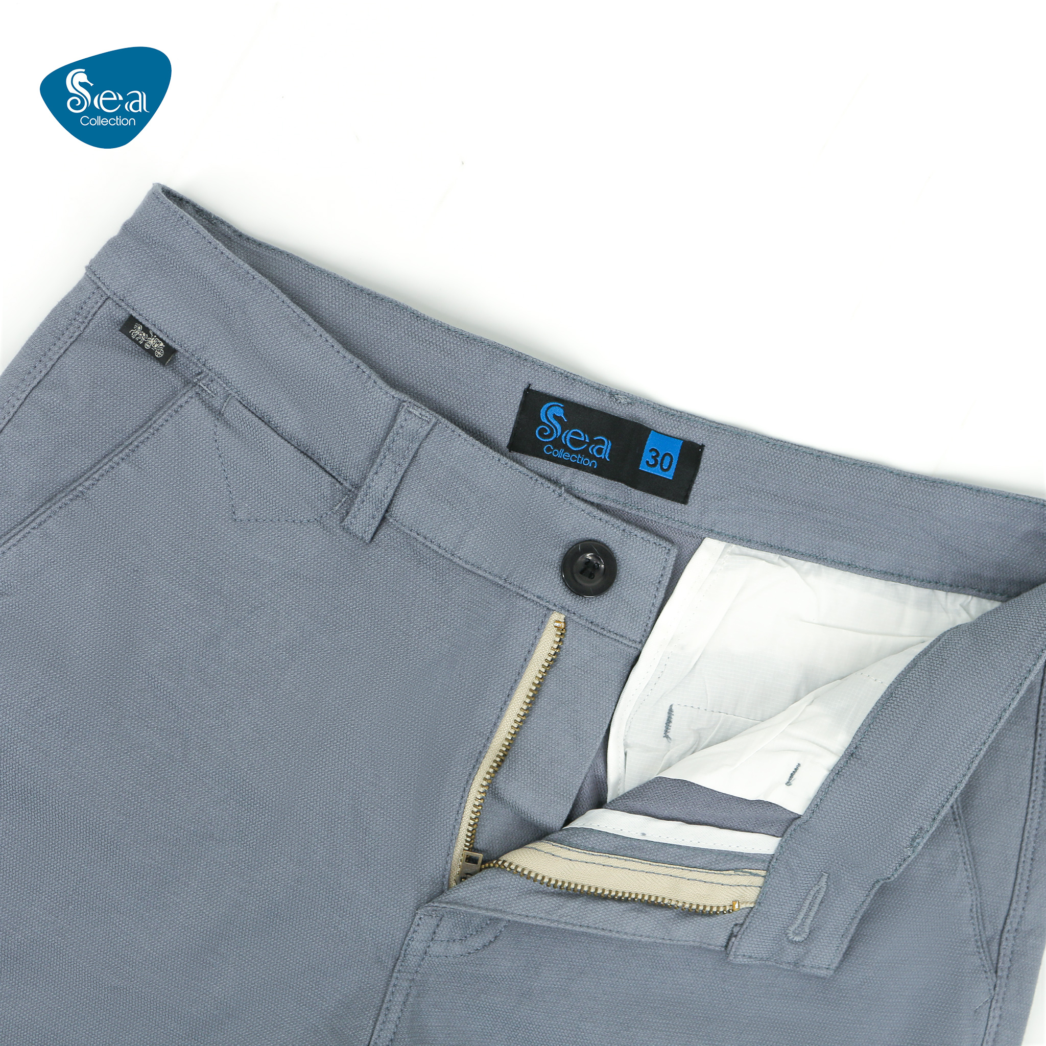 Quần short kaki bố nam Sea Collection 6849