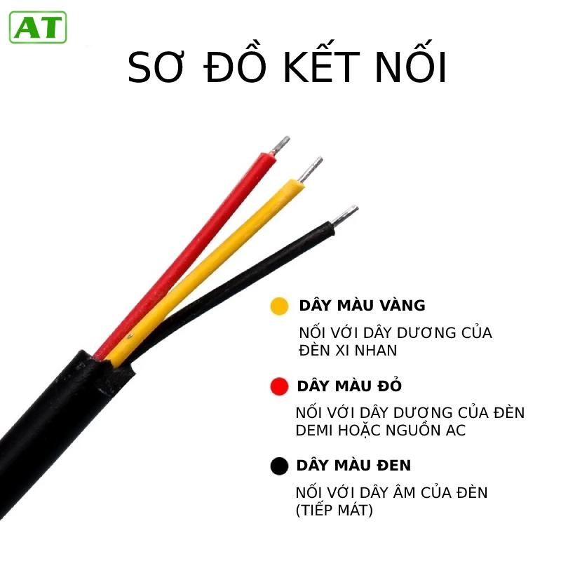 Bộ 2 Dây Đèn Led Mí Ô Tô Xi Nhan, Nháy Đuổi Chống Nước 30cm 45cm 60cm