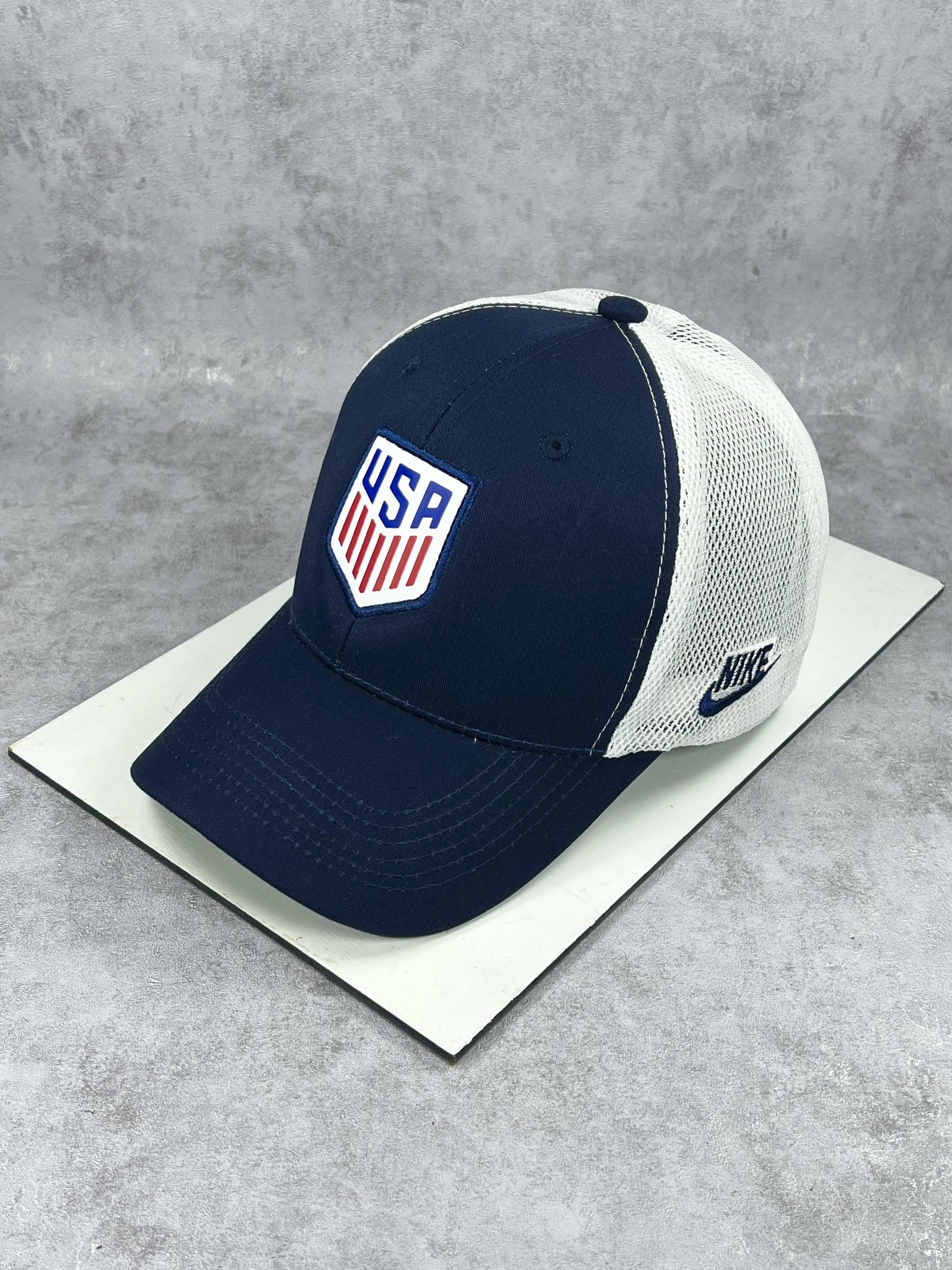 Nón kết, mũ lưỡi trai Khiêng Cờ Mĩ vải kaki phối lưới form chuẩn siêu đẹp (Ảnh thật)