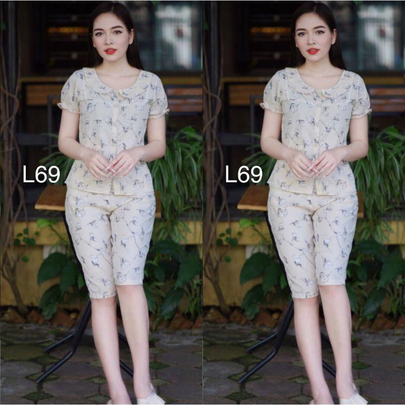 Set đồ bộ cao cấp các mẫu lửng đẹp rẻ mát sang