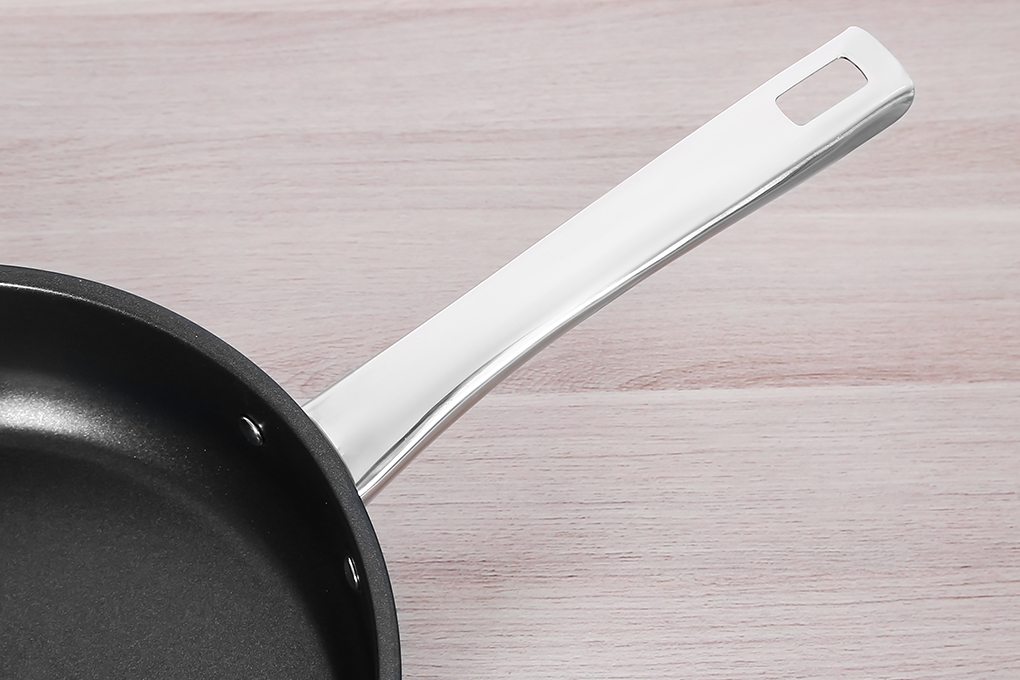 Chảo INOX Chống Dính 3 Lớp Đáy Từ Elmich SM-2701 Size 20cm, SM-2702 Size 24cm - Hàng chính hãng