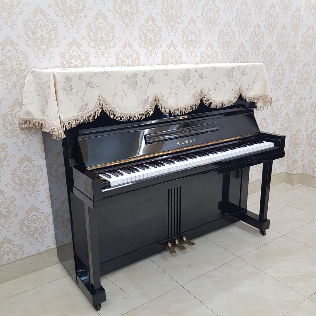 Khăn phủ đàn Piano mẫu thêu hoa tinh tế