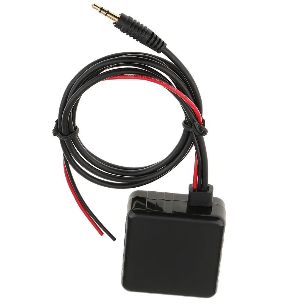 Car Stereo Truck Add-on 3.5mm Input Audio Bluetooth Receiver Adapter 12V