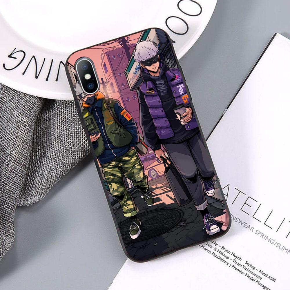 Ốp lưng chống sốc nhân vật hoạt hình naruto hot new dành cho iphone 7 plus / 8 plus / se / xr / x / xs / xs max - PC377