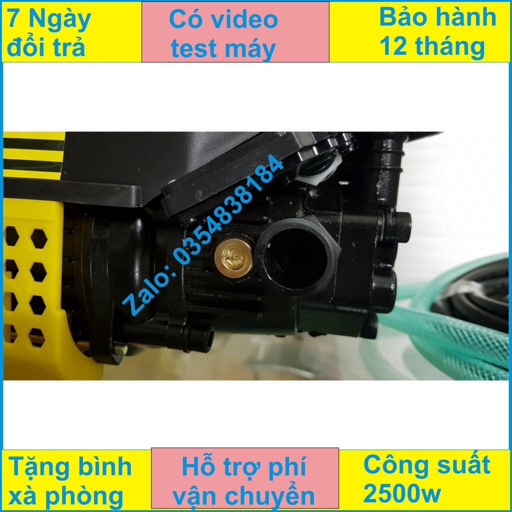Máy xịt rửa mini - máy rửa xe sakura - 1800W - motor từ- tự hút nước