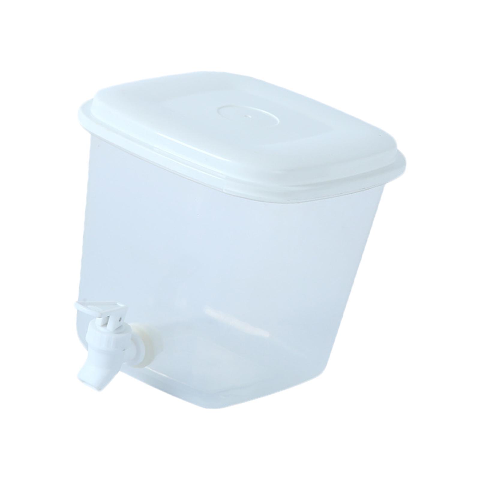 3.5L Large Capacity Cold Water Jug Refrigerator Kettle with Tap for Beverage