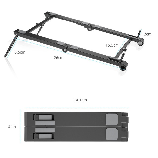 Giá Đỡ Laptop Cao Cấp Q4A1 dành cho Macbook Ipad Surface và máy tính xách tay Có Thể Gấp Gọn, Giúp Tản Nhiệt Laptop, Macbook, Máy Tính Xách Tay