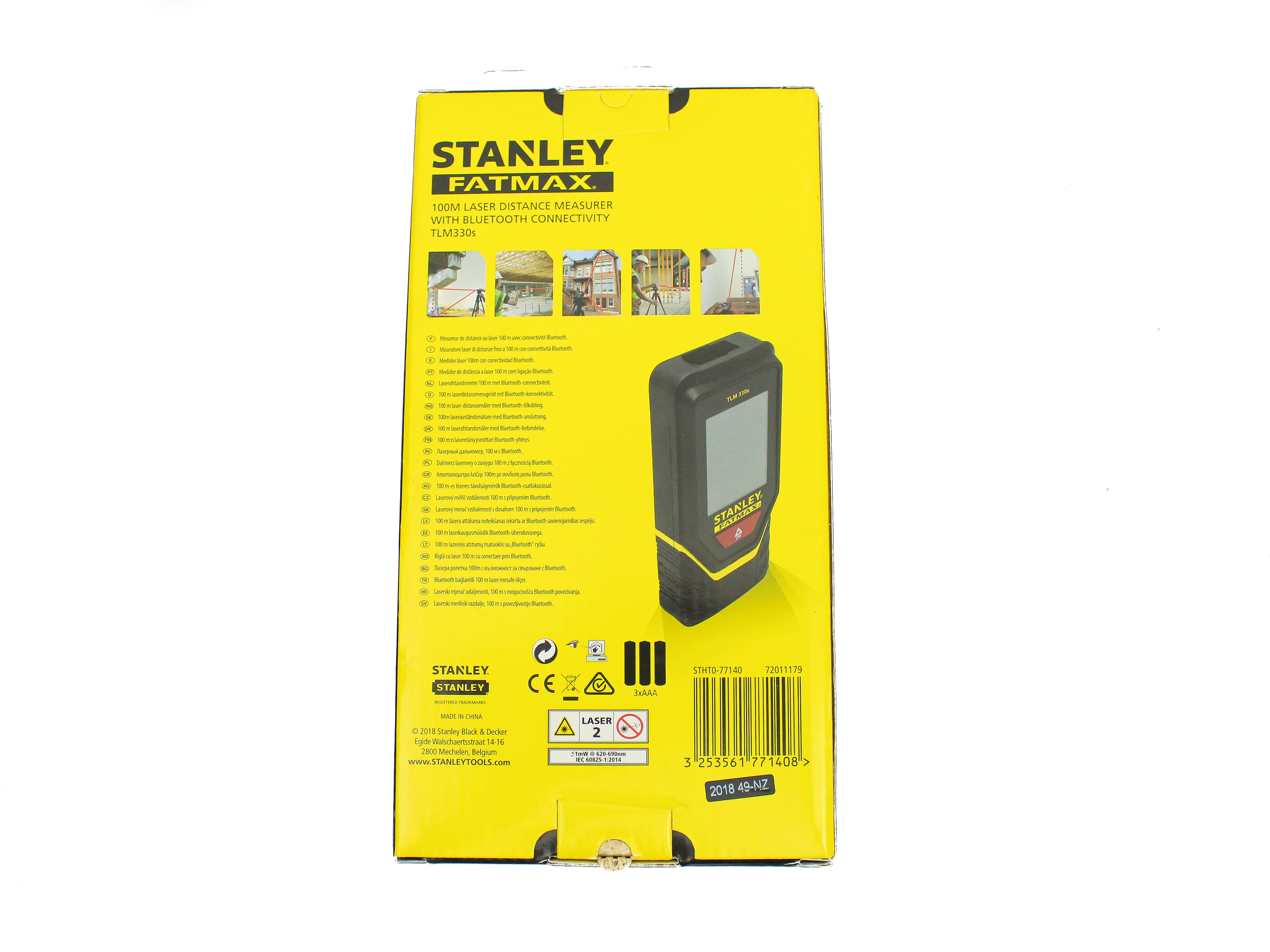 Máy đo khoảng cách laser 100m Stanley STHT1-77140