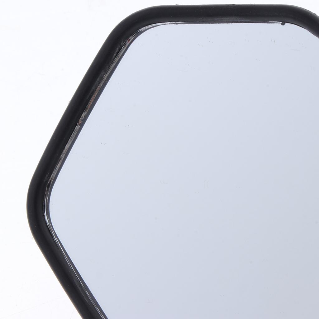 Aluminum Racing Side Rear View Mirrors for Motorcycle Dirt Bikes ATV Red