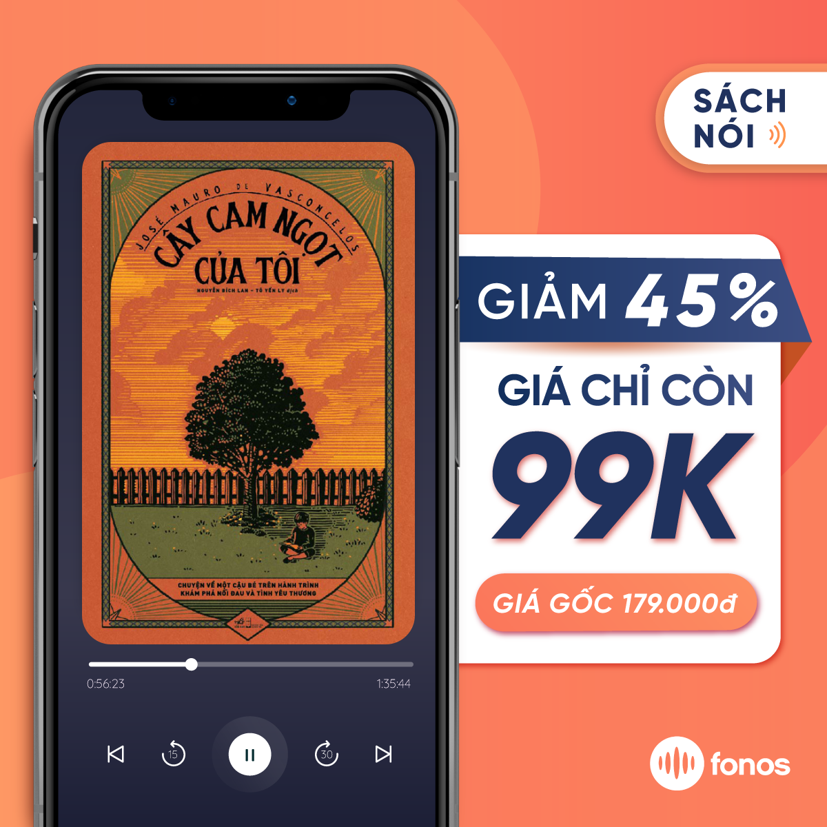 Sách nói: Cây Cam Ngọt Của Tôi