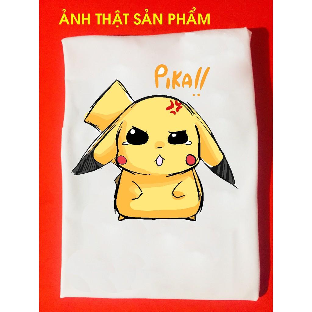 áo thun pikachu 1, chất đẹp bao đổi trả
