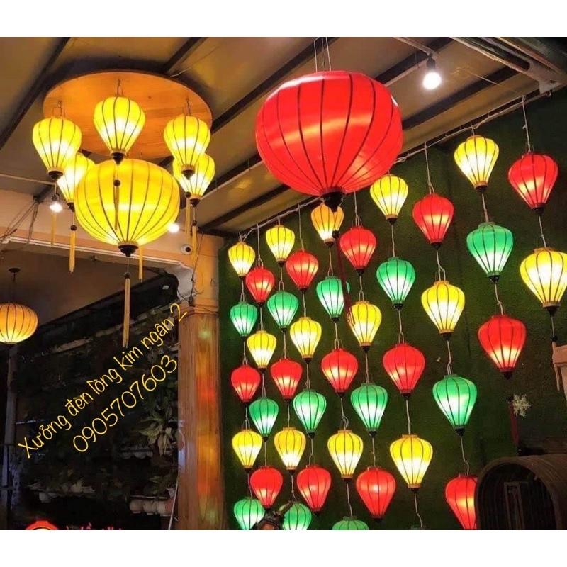 Đèn lồng hội an kháng nước bụi cực tốt treo tết