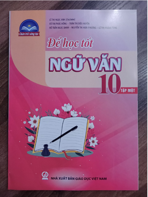 Sách - Để học tốt Ngữ Văn 10 - tập 1 ( Chân trời sáng tạo )