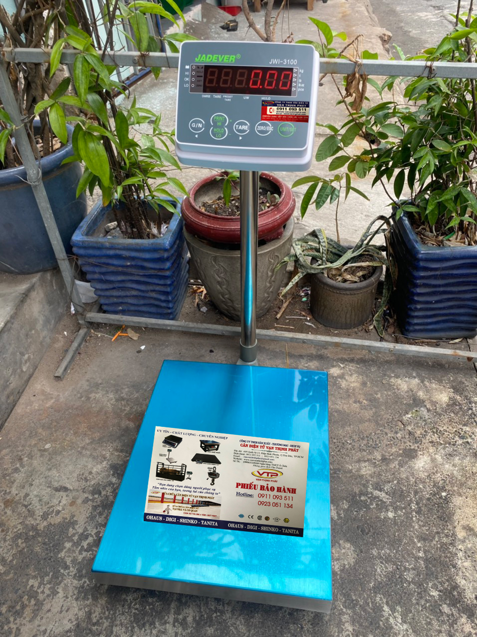 Cân Bàn Điện Tử JWI-3100 300 kg