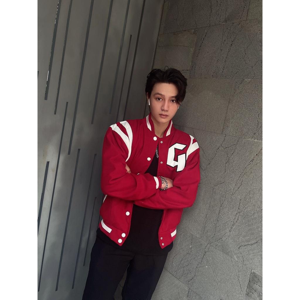 Áo Khoác Form Rộng Jacket Varsity V19