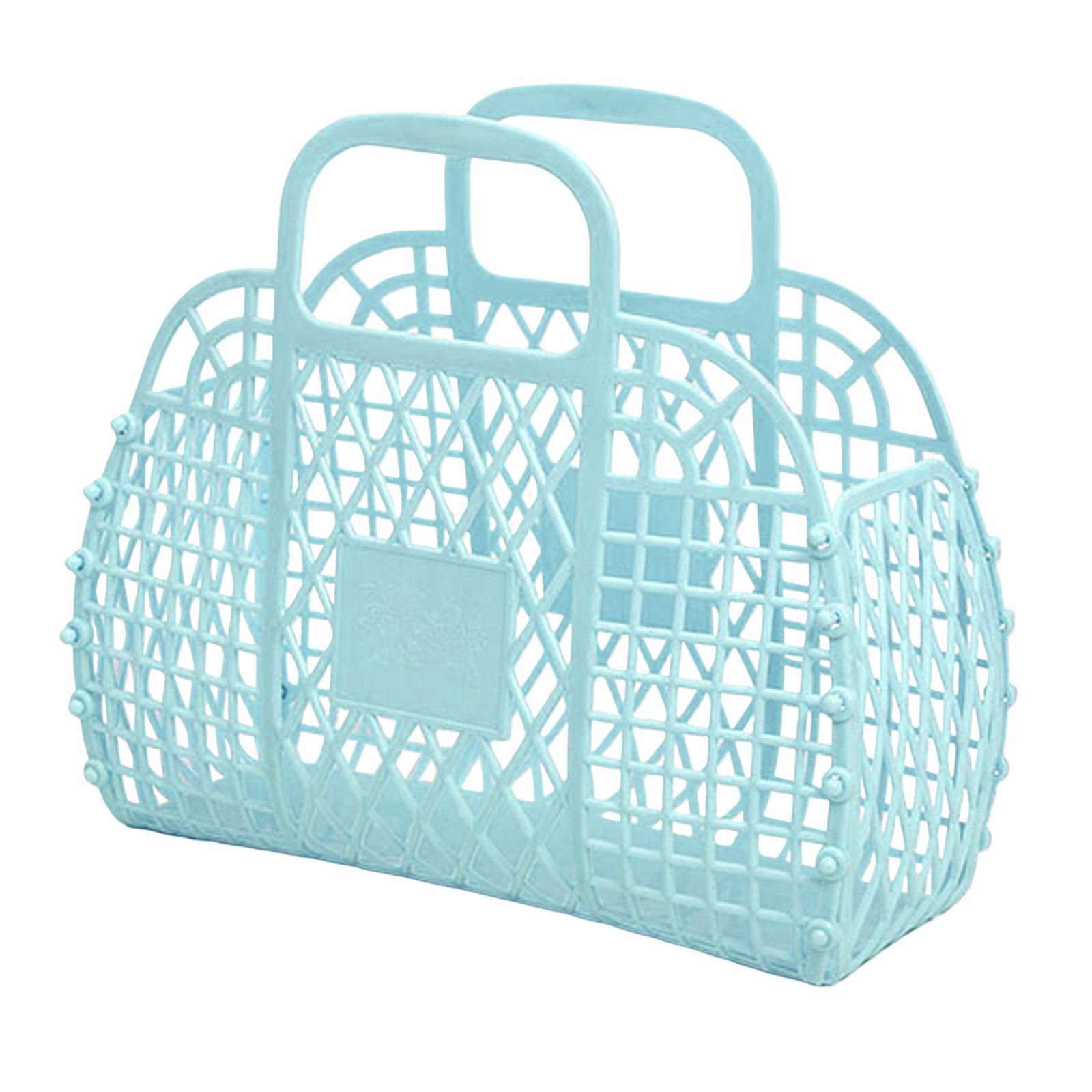 Shower Basket Dorm Beach Tote Bags for Bathroom Kitchen